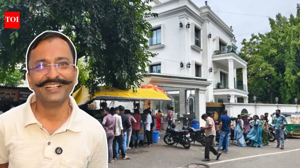 In 1997, this man quit his job and started selling vada pav for just ₹2.5 in Surat, nearly three decades later ‘Anilbhai’ owns a huge, posh white bungalow which stands next to his cart