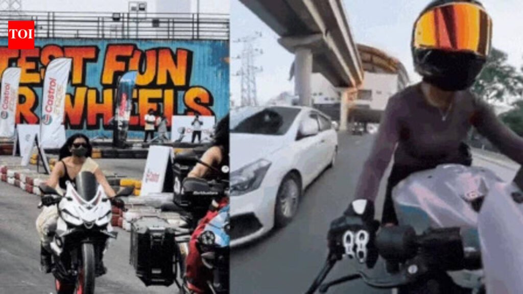Everyone has seen her crash video, but not her face: Gurgaon hit-and-run victim biker Sia refuses interviews and publicity | Gurgaon News