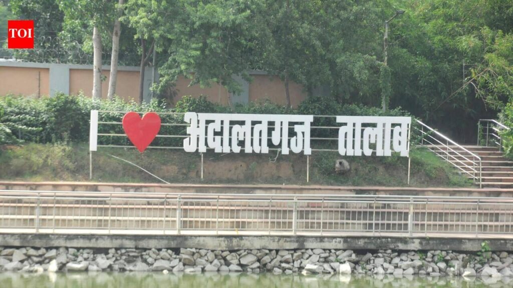 Private agency likely to manage Adalatganj pond complex for 5 years | Patna News