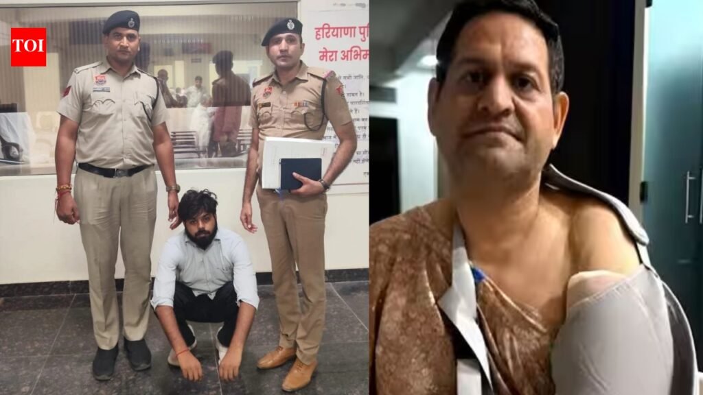 24-year-old attendant arrested for Kargil War veteran attacked with iron rod in Gurgaon over parking row | Gurgaon News