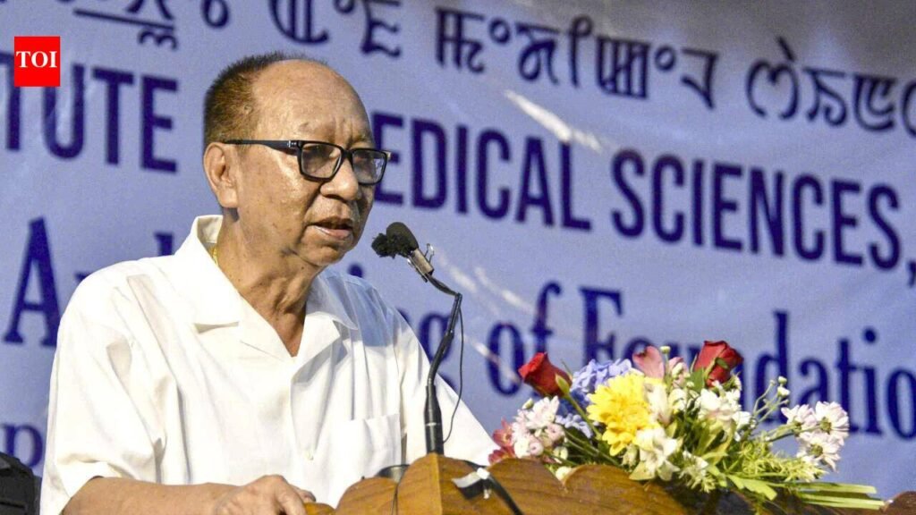 BJP did not create crisis, only party working for reconciliation in Manipur: CM | Guwahati News