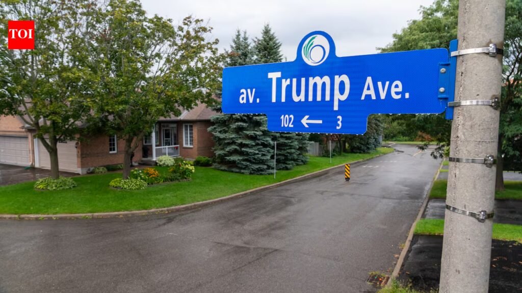 Ottawa may rename Trump Avenue, but residents were split 21-21 when they first voted on the name | World News