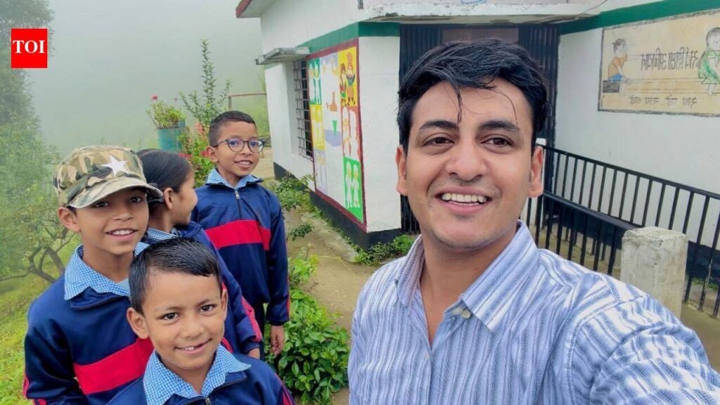“It is hearbreaking for a child”: 27-year-old Harshit Sanguri walks through a forest to teach 9 kids at a remote Uttarakhand school; he’s making a quiet difference the world needs to see