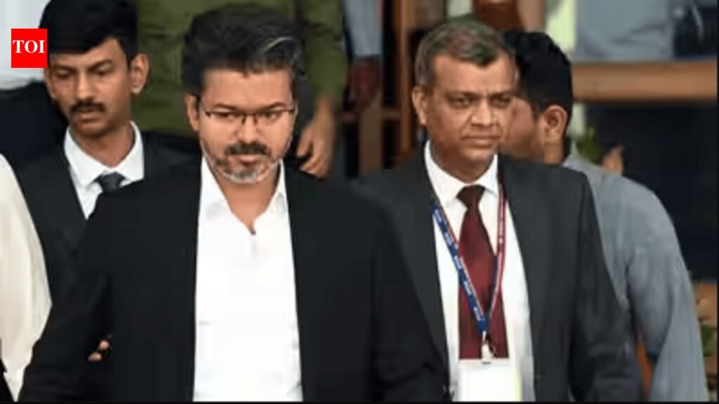 Vijay’s London visit: TN secures Rs 15,300cr investment commitments | Chennai News