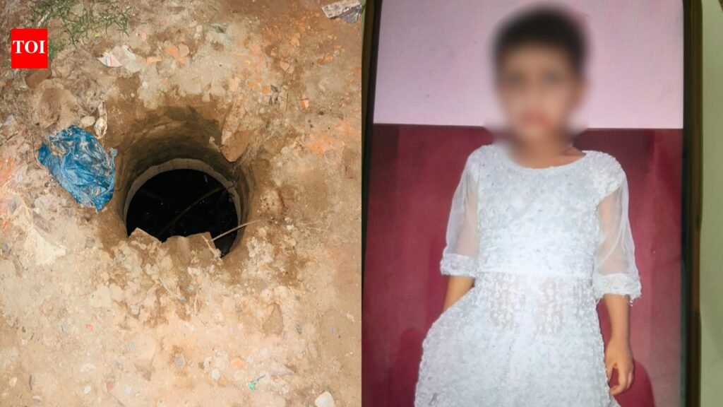 Open sewer claims 4-year-old girl in Gurgaon village after night-long search | Gurgaon News