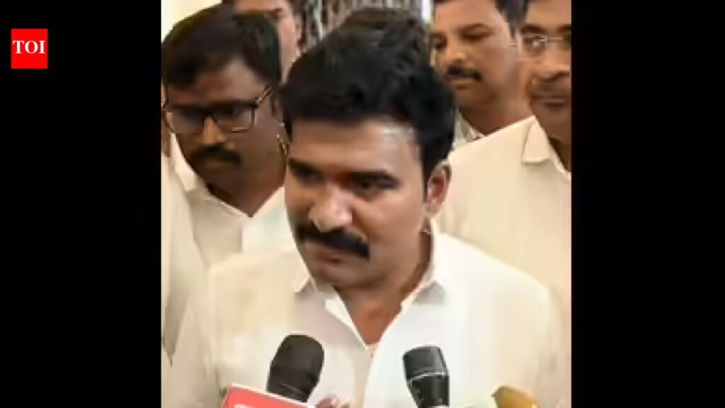 DMK seeks action against TN law minister Nirmalkumar for breach of privilege | Chennai News