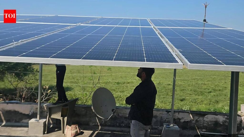 Over 1L apply for rooftop solar in south Haryana, 62.5k systems installed | Gurgaon News