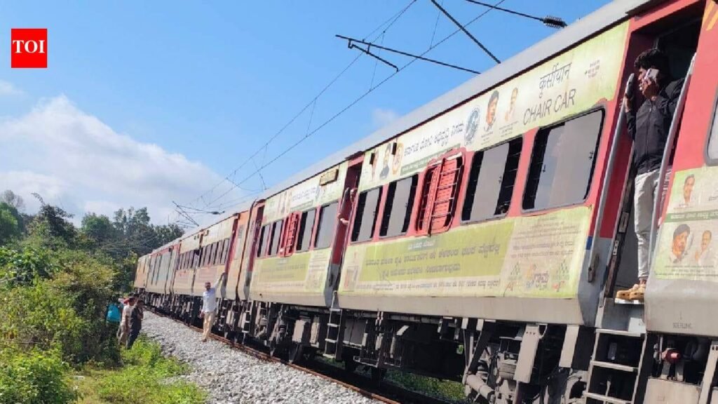 Hundreds stranded as tree blocks Talaguppa-Bengaluru train route | Mysuru News