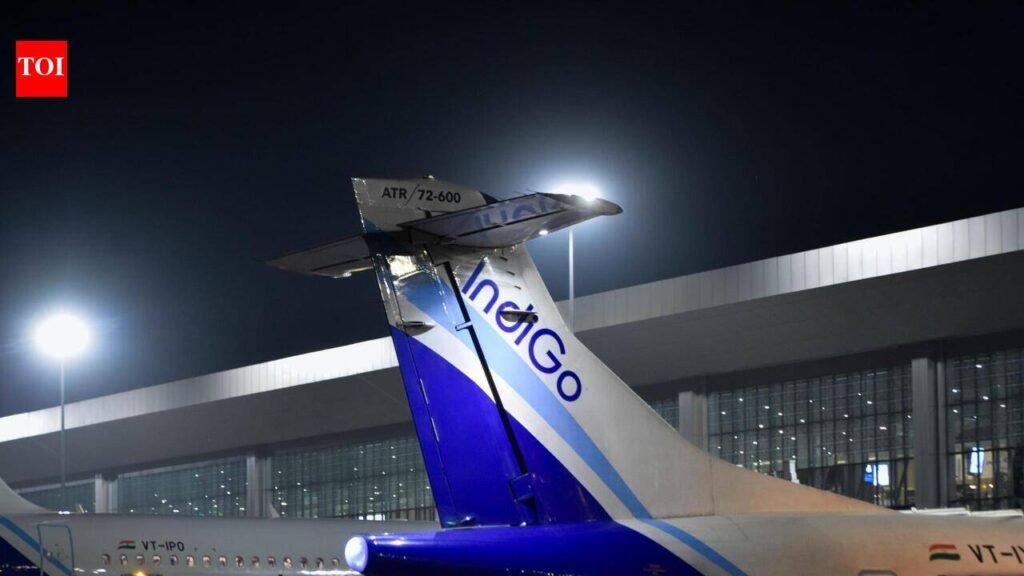 Smoke warning forces Agartala-Delhi IndiGo flight to divert to Lucknow | Lucknow News