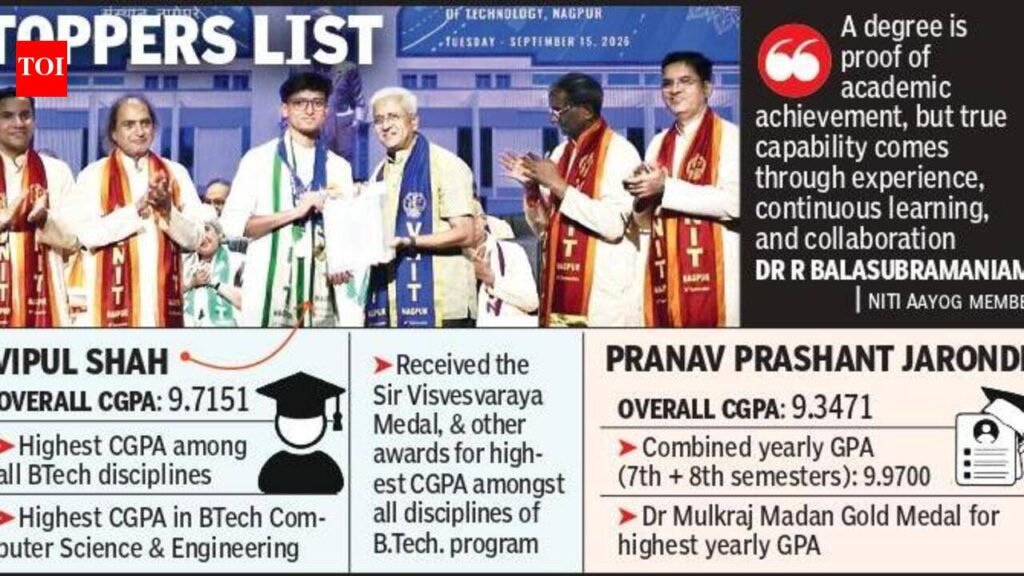 True Capability Comes Through Experience: NITI Aayog Member | Nagpur News