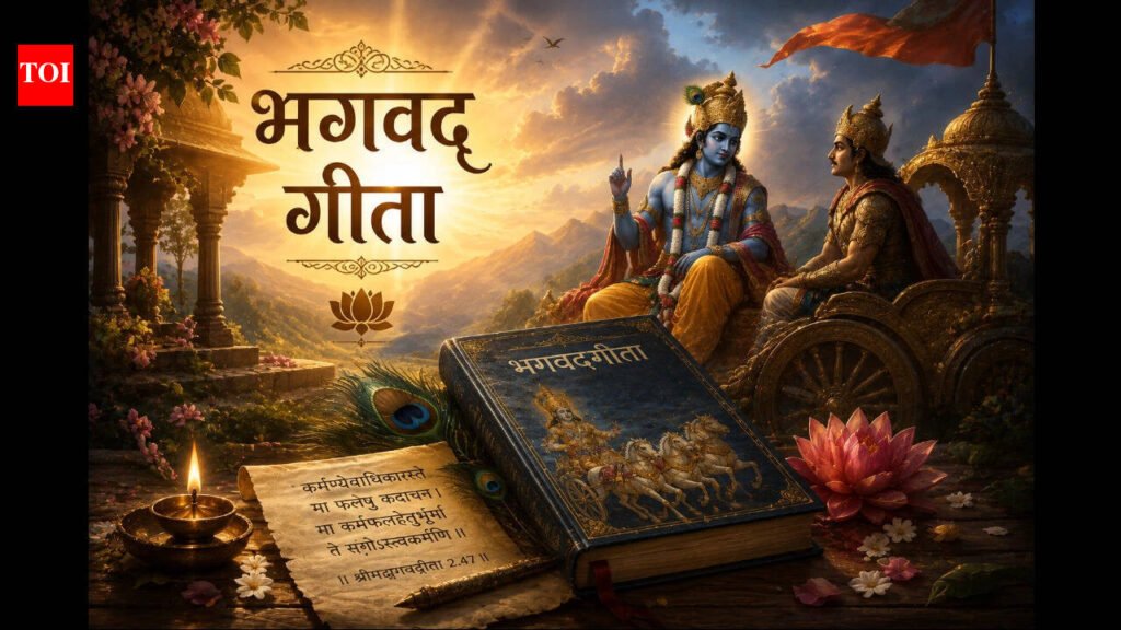 Quote of the Day from the Bhagavad Gita: Before you give up, remember Krishna’s timeless lesson on duty, purpose, and perseverance