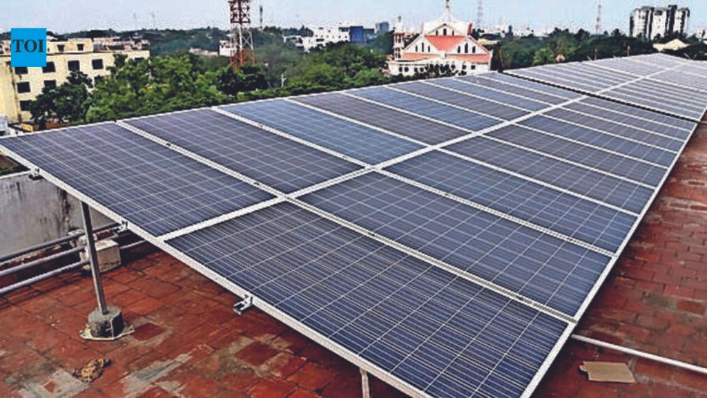 Over 2 lakh rooftop solar installations in state | Thiruvananthapuram News