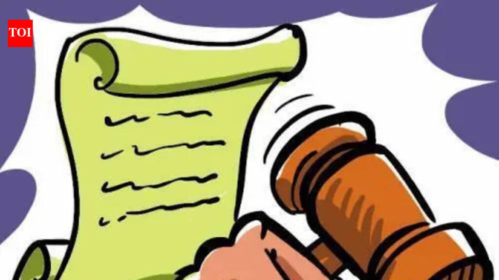 Karnataka advocate gets 1-day jail for shouting at judge | Bengaluru News