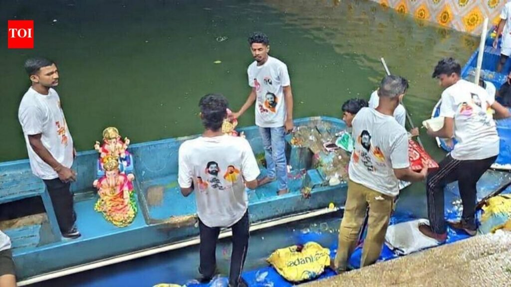 Ganpati visarjan: Thane noise levels hit 100 dB despite dip in DJ use | Mumbai News