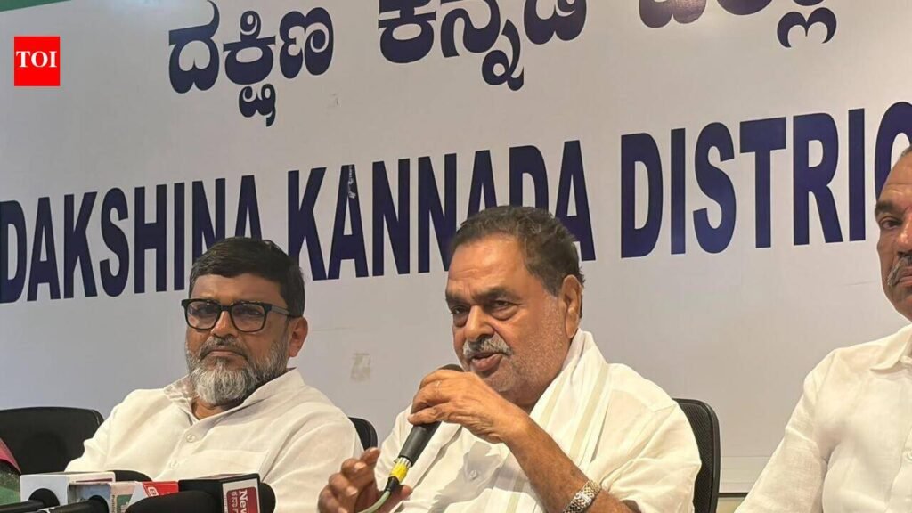 Rai turns heat on BJP over Tulu demand | Mangaluru News