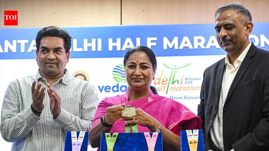‘Rise in women’s participation encouraging’: CM unveils half marathon medal | Delhi News