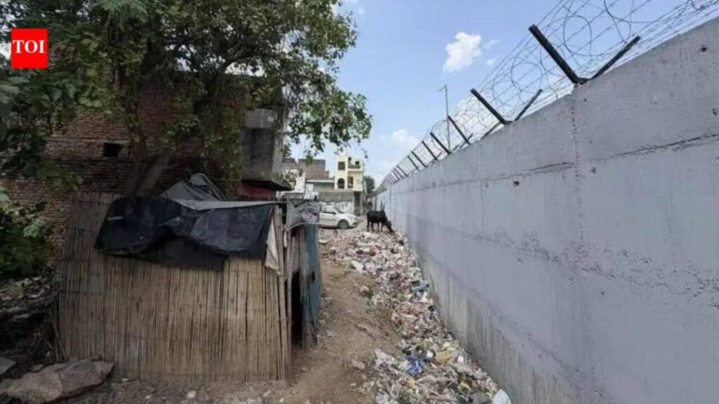 Courts said the 900-metre belt around Gurgaon’s IAF ammunition depot must remain free of urbanisation but 15 illegal colonies have grown around it over the years, with homes, shops, schools and five- to seven-storey buildings crowding the zone | Gurgaon News