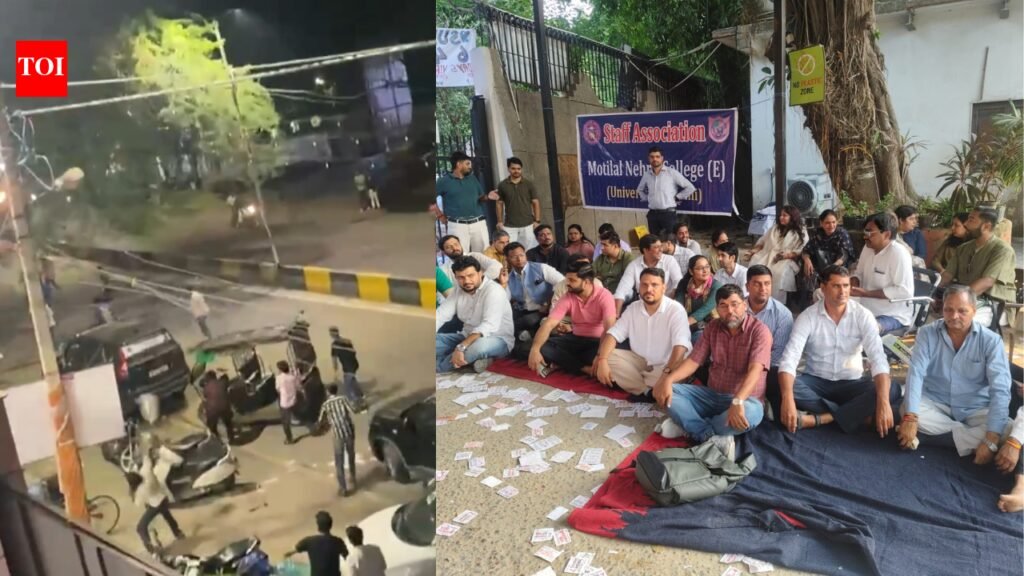 DU teacher assaulted during DUSU campaign, faculty threaten election boycott | Delhi News