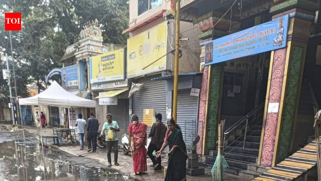 Post-rain woes: Smart City revamp may have worsened waterlogging, say traders | Bengaluru News