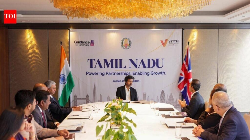 Vijay’s first abroad visit a success, to create 10,000 jobs in TN | Chennai News
