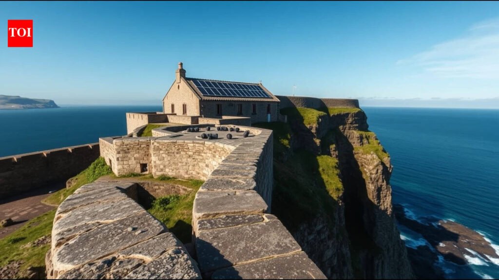 A tech entrepreneur bought a ruined Welsh island fort for £500,000, but after £2 million and a decade of work it became an 8,000-sq-ft off-grid home | World News