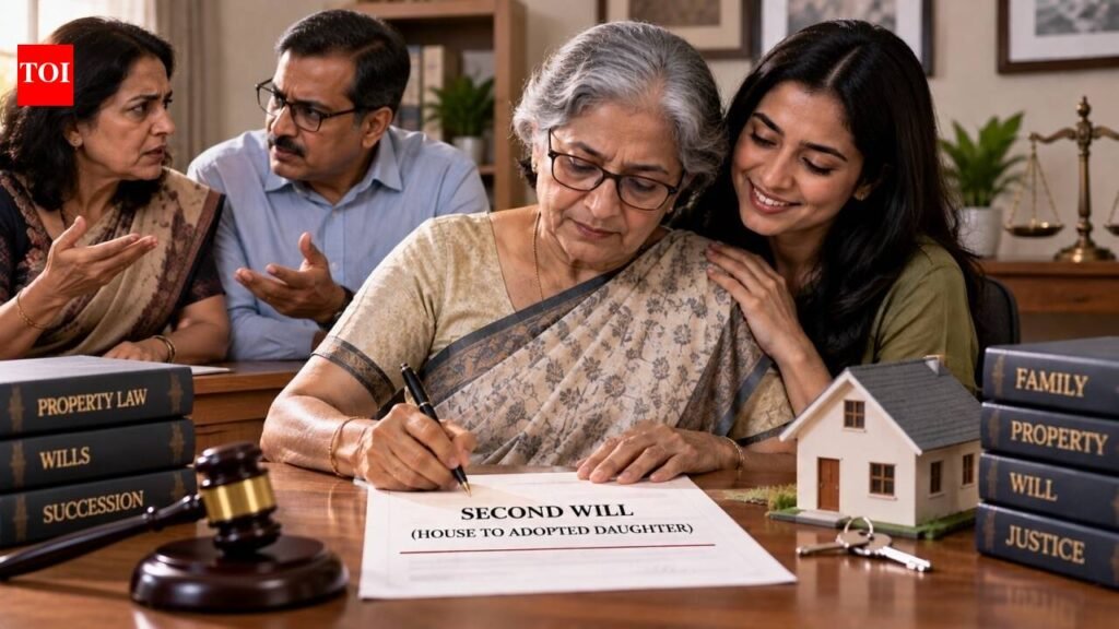 She first willed her 79 square yards land to her younger sister, then revoked it; second Will gave it to her adopted daughter, why Punjab & Haryana HC upheld it