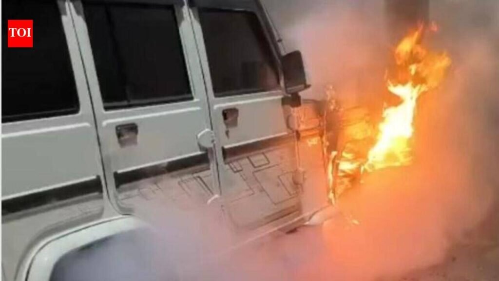 Cops probe series of arson attacks on police stations & govt offices across Shillong | Guwahati News