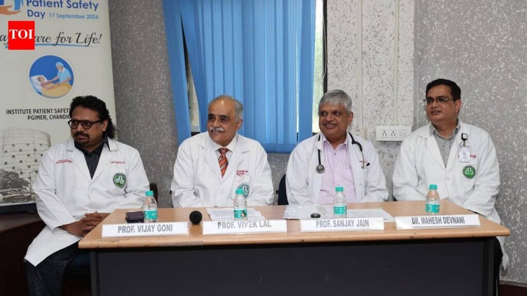 PGI observes World Patient Safety Day | Chandigarh News
