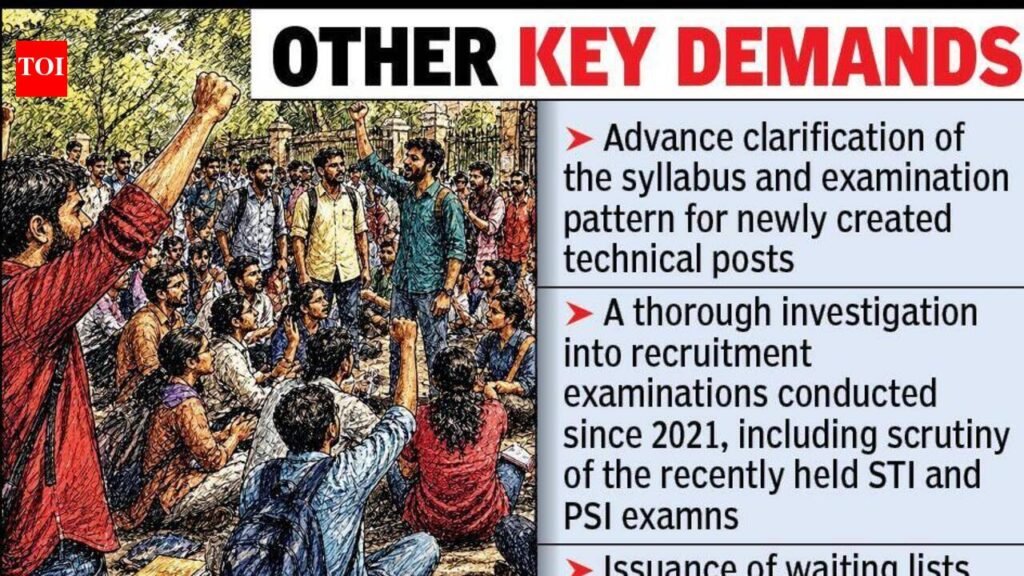 MPSC aspirants demand offline OMR exam system | Nagpur News