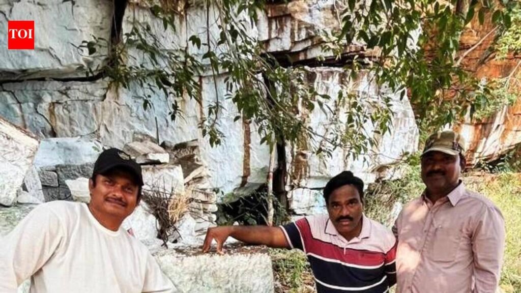 15th-century inscription found near ruined Shiva temple in Nallamala | Hyderabad News