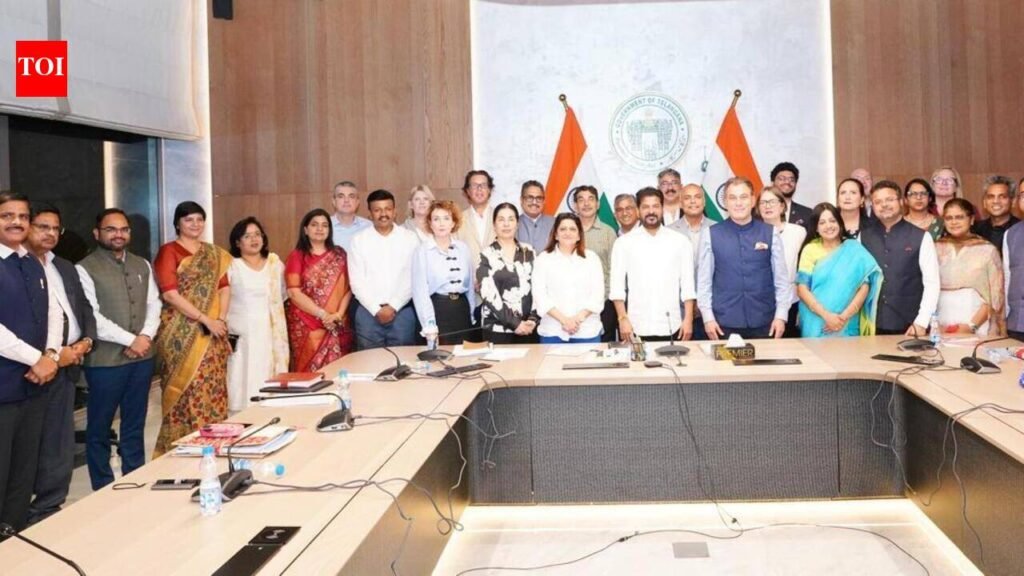 Revanth urges UK varsity delegation to set up campuses in Telangana | Hyderabad News