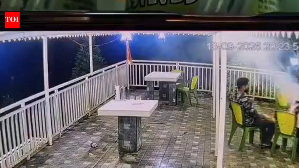 Video: Fireball engulfs newlywed woman during honeymoon barbecue at Darjeeling homestay | Kolkata News