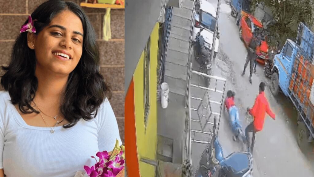 CCTV captures chilling moment of Bengaluru law student being stabbed after she rejected marriage proposal | Bengaluru News