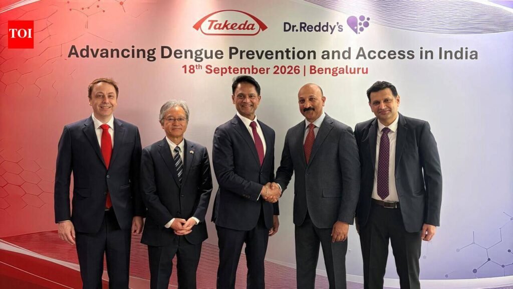 Dr Reddy’s inks pact with Takeda for rollout of Qdenga vaccine | Hyderabad News