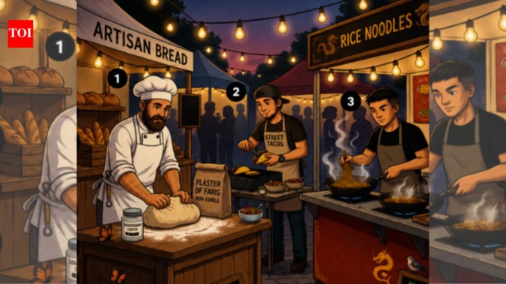 You have a keen eye if you can spot the fake chef within 5 seconds!