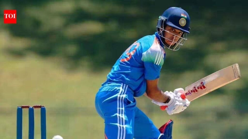 Sehwag shines on debut, Dravid goes ballistic as India U-19 beat Australia by seven runs in Rajkot Youth ODI | Cricket News
