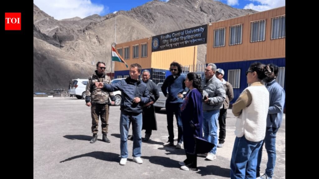 IIT Madras, SCU set up high-altitude atmospheric observatory in Ladakh | Chennai News
