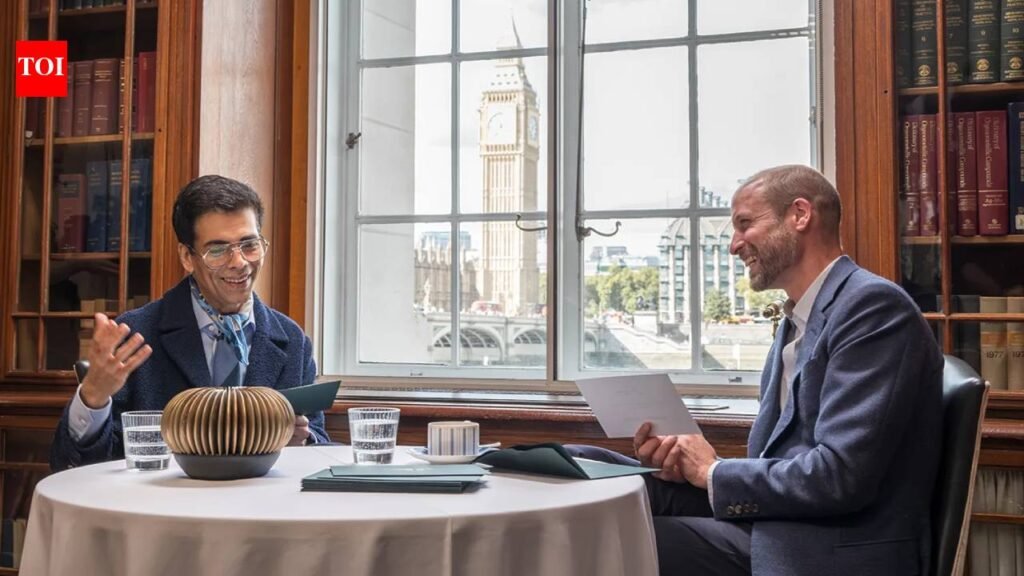 Karan Johar meets Prince William in London ahead of Earthshot Prize 2026 in Mumbai; duo discuss India’s rain crisis, farmers under stress, environmental solutions, 15 finalists and £1 million prize for each winner |