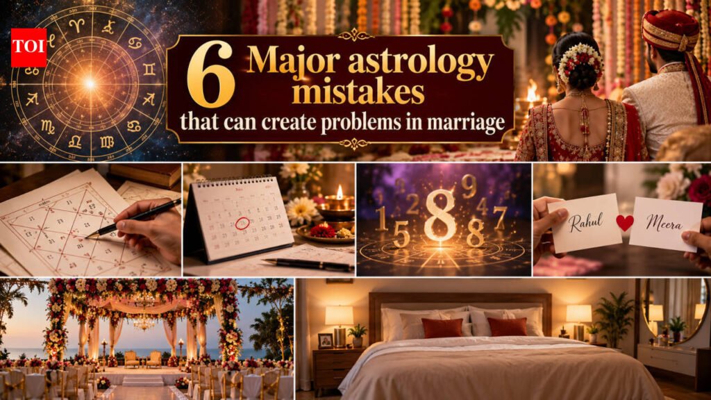 6 Major astrology mistakes that can create problems in marriage