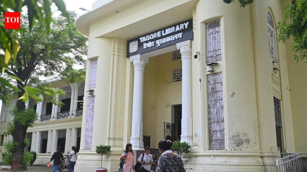 Tagore Library reading room reopens today | Lucknow News
