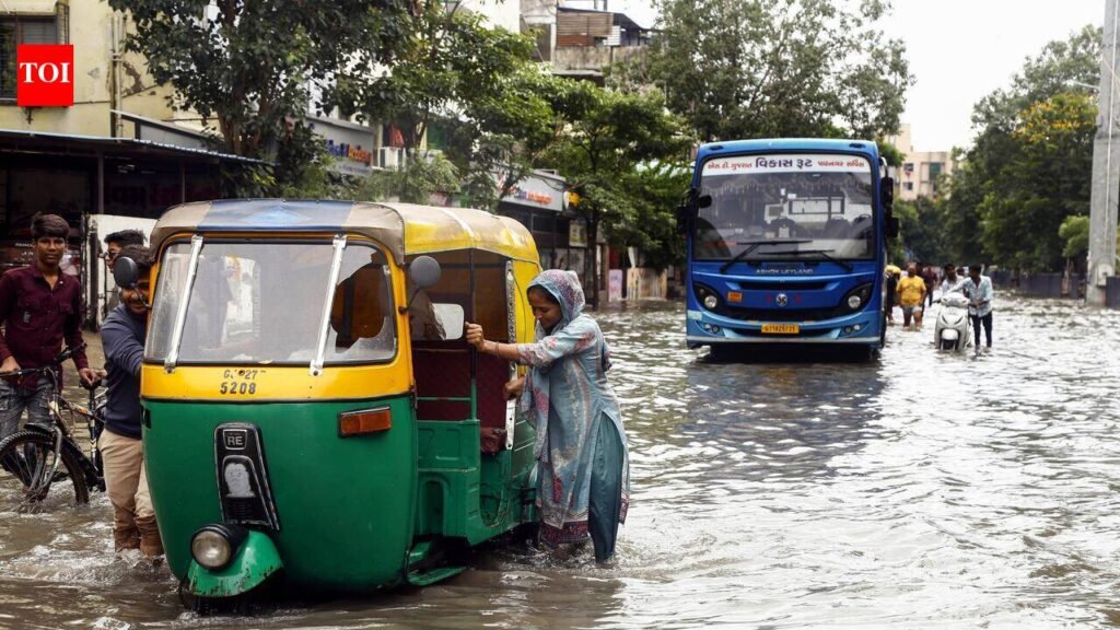 A familiar flood: High Vasna Barrage level triggered waterlogging again? | Ahmedabad News