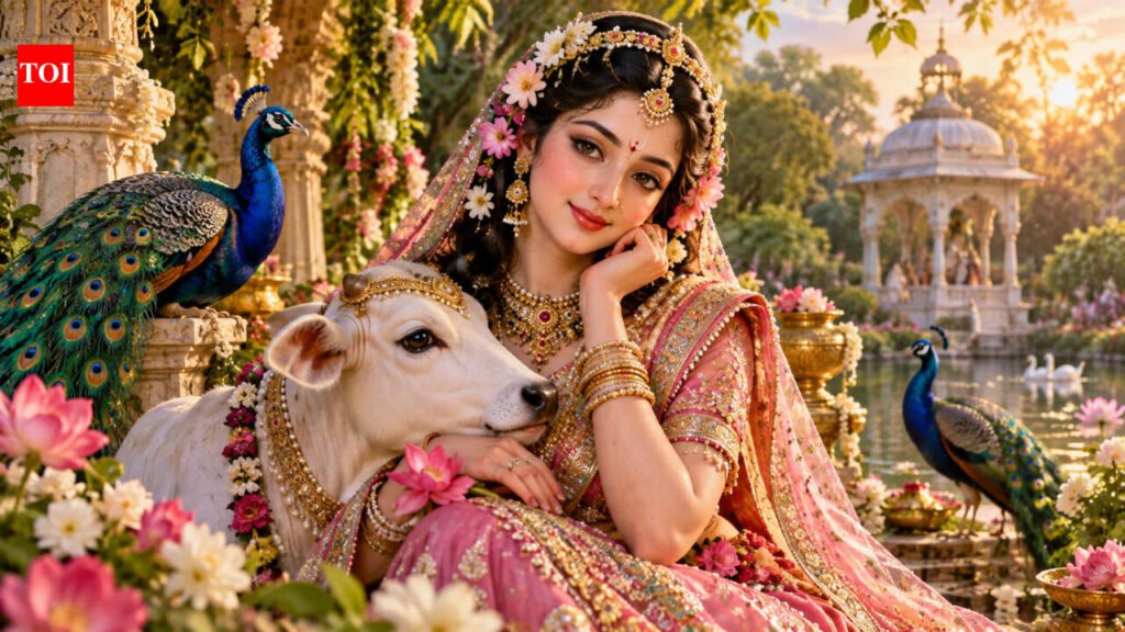 Why is Radha Ashtami celebrated 15 days after Janmashtami?