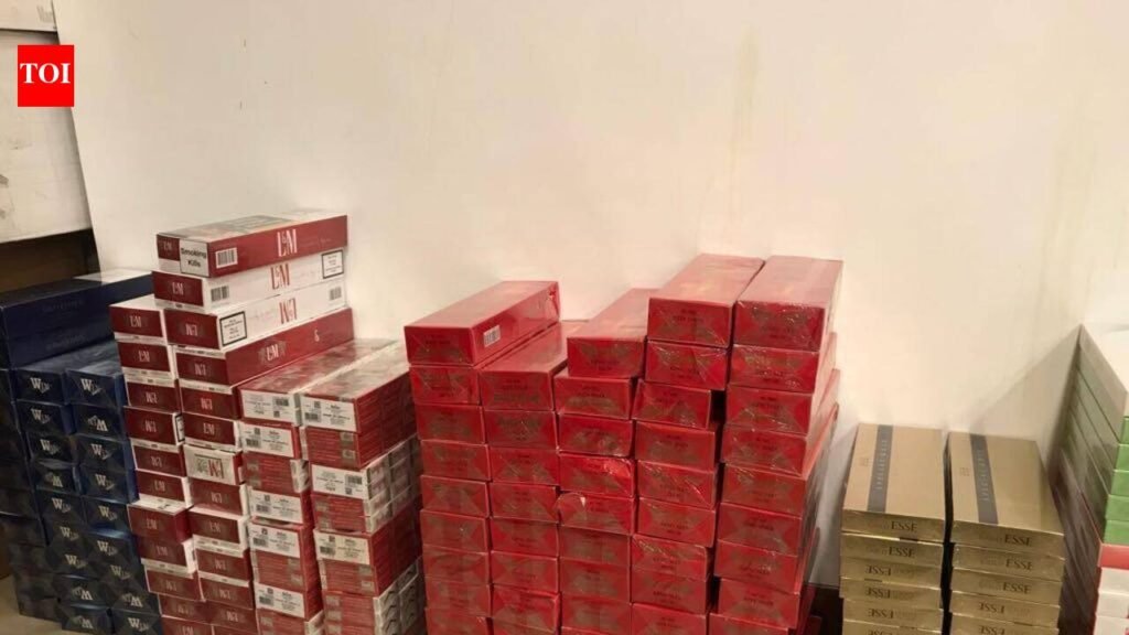 Three arrested for selling duplicate cigarettes Vejalpur-Juhapura area | Ahmedabad News