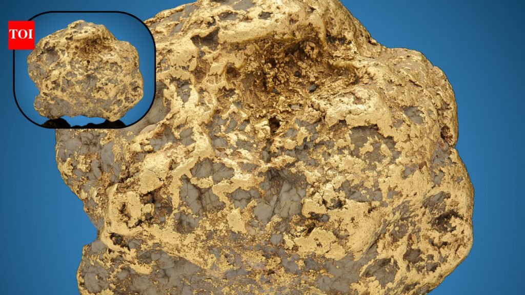 In 1998, Alaska miner Barry Clay was pushing dirt with a bulldozer near Ruby when he uncovered a 294.1-ounce gold nugget; 23 years later, the state’s largest recorded nugget sold for $750,000