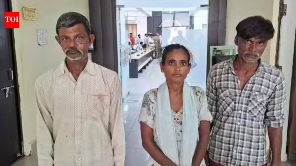 Husband stabbed in sleep, body stuffed in box; wife, 2 aides held | Lucknow News