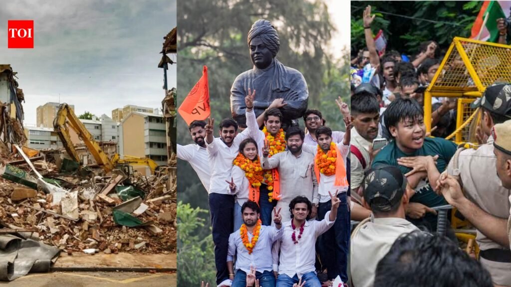 Dusu: DUSU results: Gen Z protest, Satya Niketan tragedy shape poll mood; ABVP holds ground | Delhi News