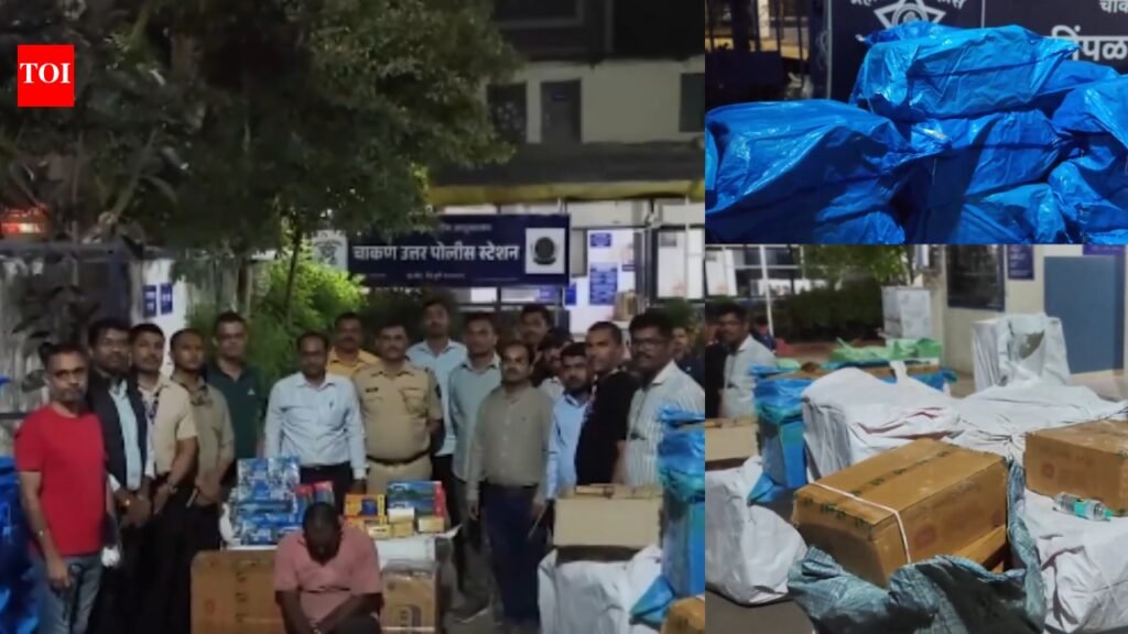 Maharashtra FDA seizes Rs 1.13 crore gutkha after 6-hour chase, 4 arrested | Mumbai News