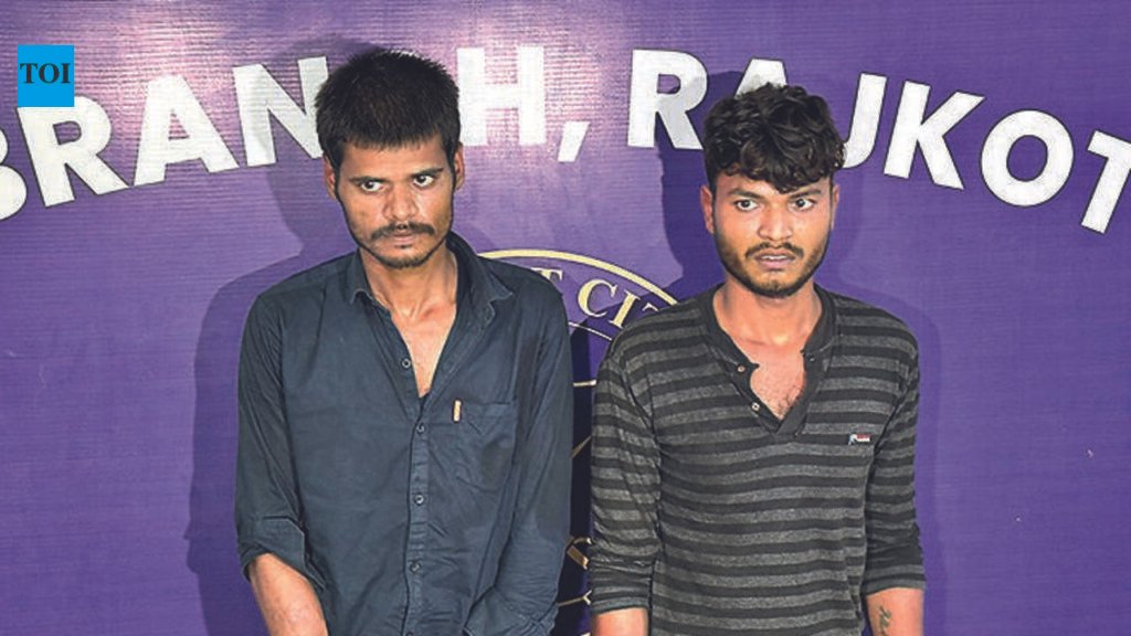 Two brothers arrested for killing beauty parlour owner | Rajkot News
