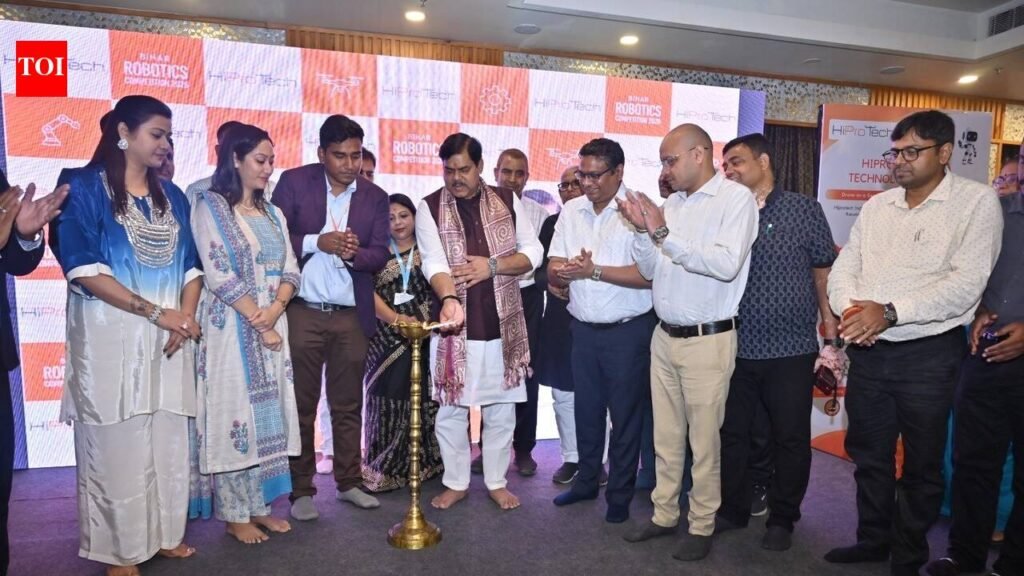 Students display innovation at robotics contest | Patna News