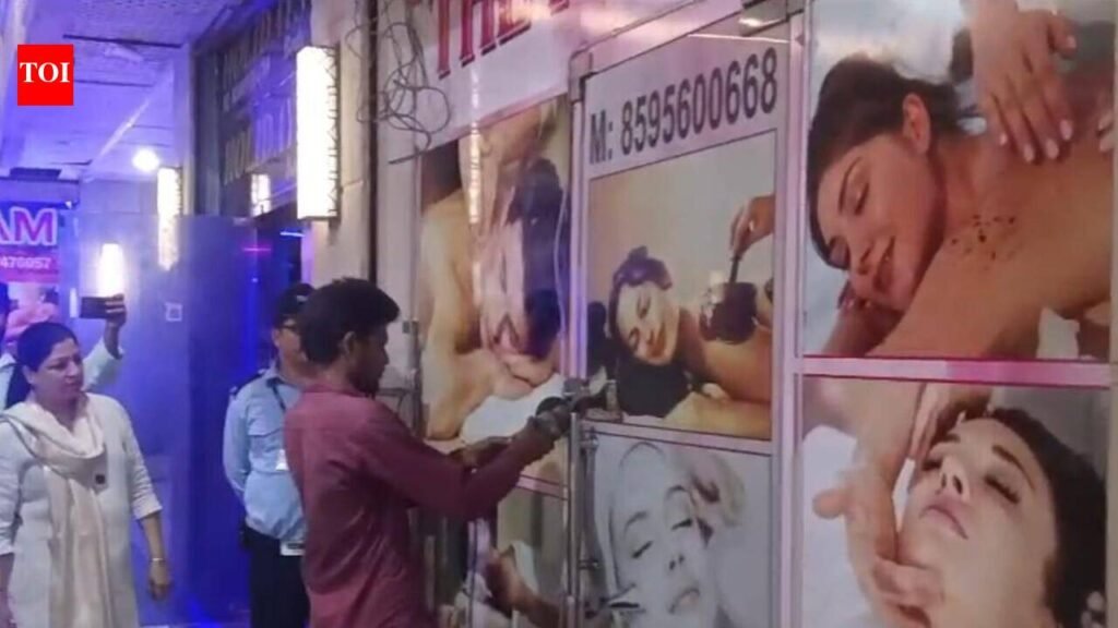 18 spas raided in Gurgaon Sector 90 mall in one night | Gurgaon News